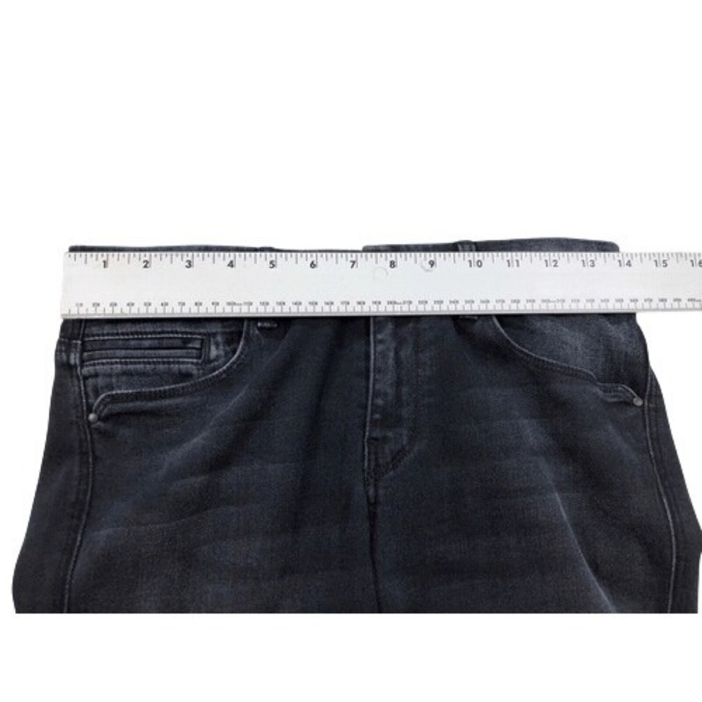 7 For All Mankind 7FAM Skinny A-Pocket Jeans Vintage Black Wash Size 26 - Picture 4 of 7